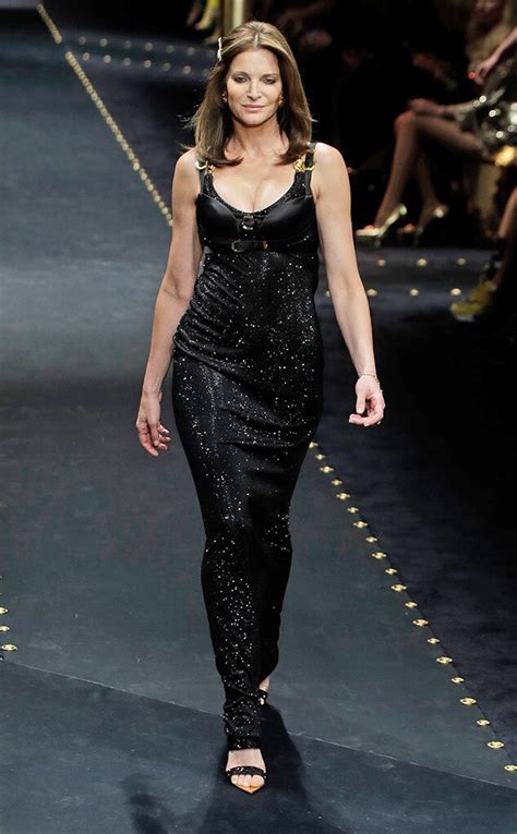 stephanie seymour versace 2019|does seymour like versace.